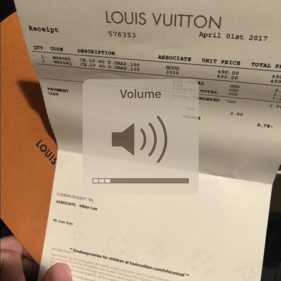 Mean Louis Vuitton damier belt - Picture 4 of 5